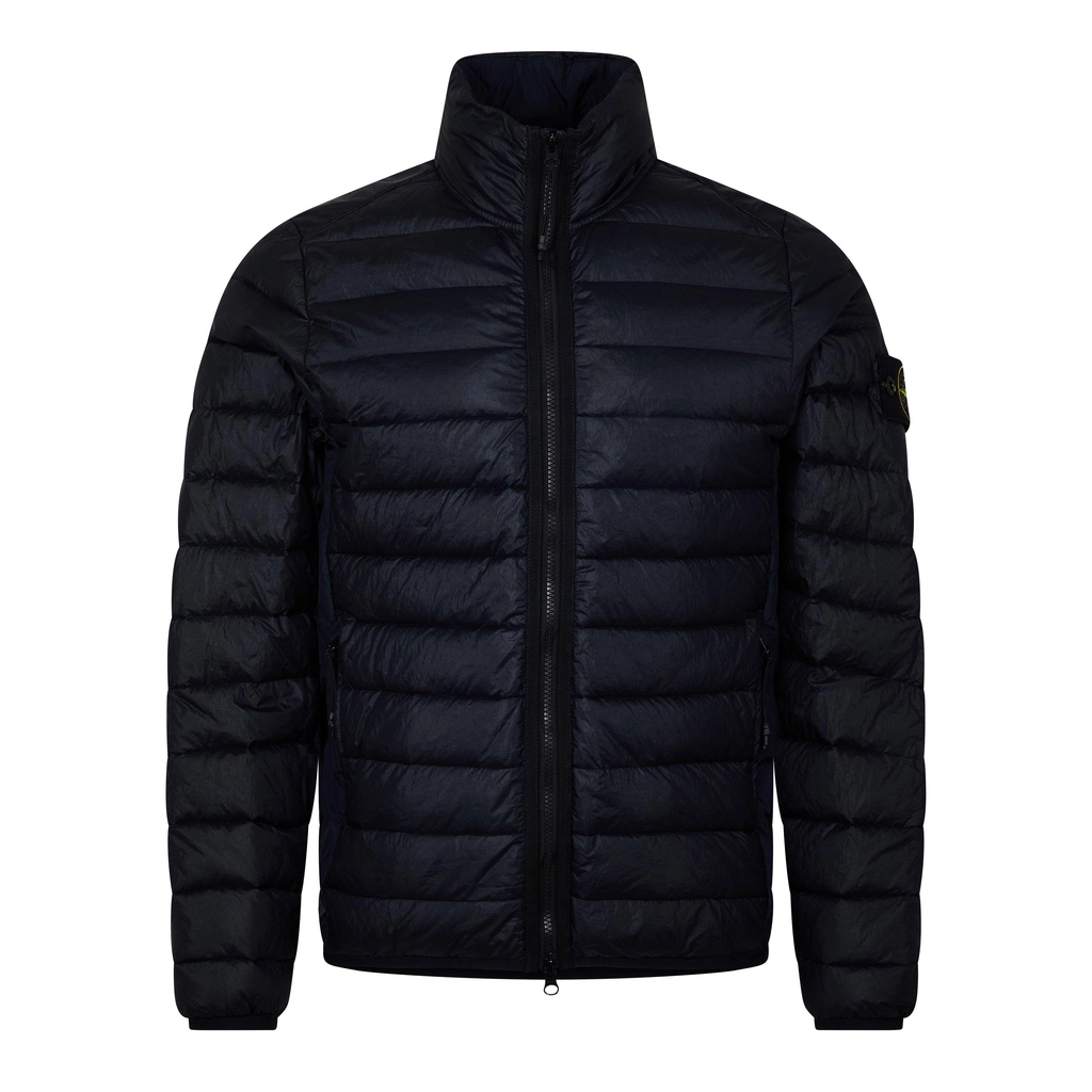 Stone Island Loom Woven Recycled Jacket - Navy A0020